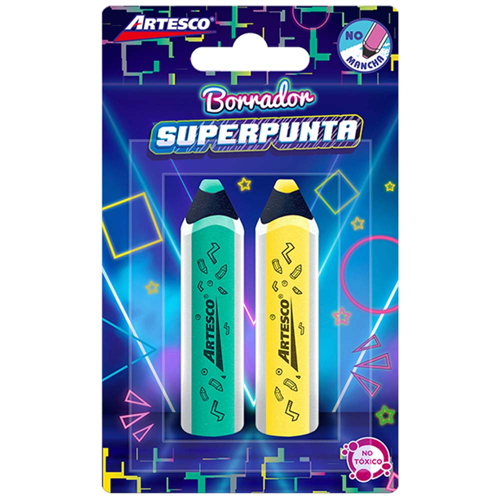 Borrador ARTESCO Superpunta Blíster 2un