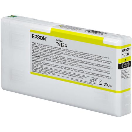 Cartucho de Tinta Amarilla Epson T9134 Ultrachrome Hdx 200 Ml