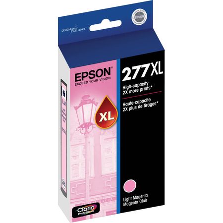 Cartucho de Tinta Epson 277Xl de Alta Capacidad en Color Magenta Claro