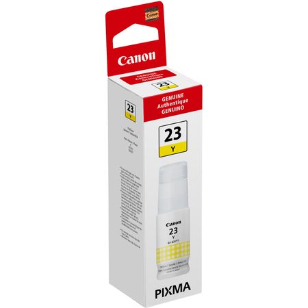 Tinta Amarilla Canon Gi 23 para Impresora Pixma G620