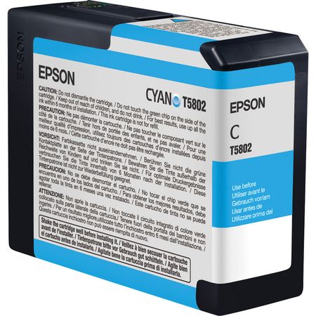 Cartucho de Tinta Epson Ultrachrome K3 Cian 80 Ml