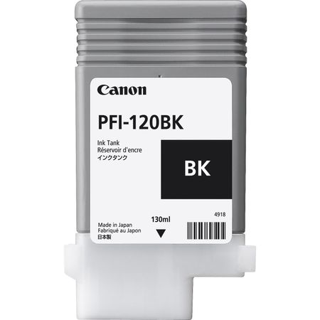 Cartucho de Tinta Negra Canon Pfi 120 130Ml