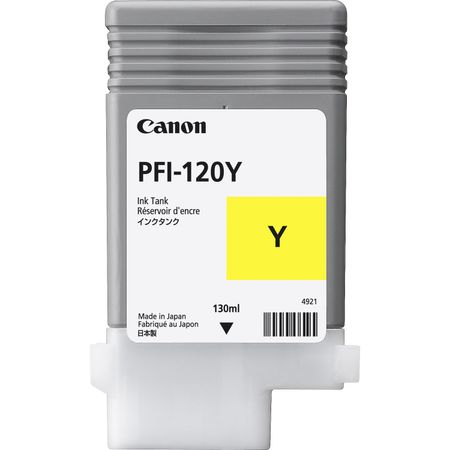 Cartucho de Tinta Amarilla Canon Pfi 120 130Ml