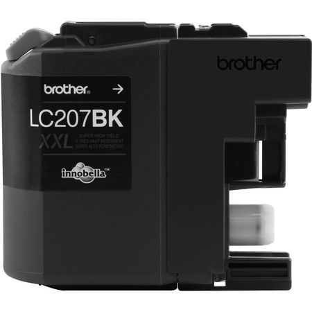 Cartucho de Tinta Negra Brother Lc207Bk Innobella Super High Yield Xxl Series