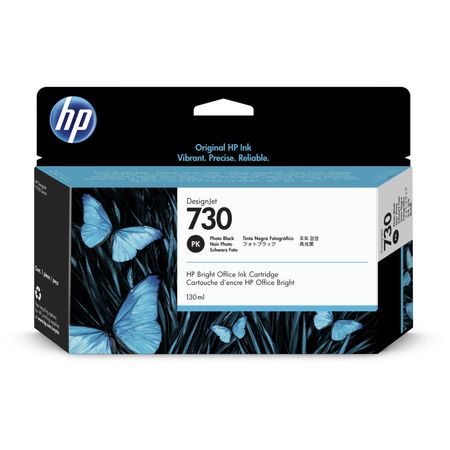 Cartucho de Tinta Hp 730 Photo Black 130Ml