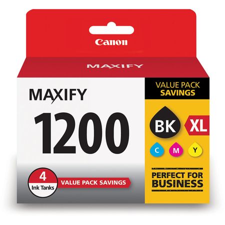 Value Pack de Tanques de Tinta Canon Pgi 1200Xl de 4 Colores