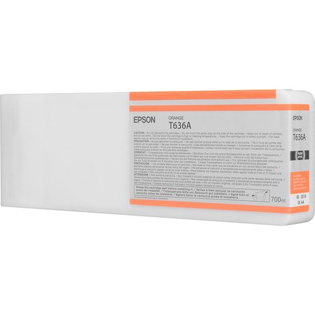 Cartucho de Tinta Epson T636A00 Ultrachrome Hdr Naranja para Impresoras Stylus Pro Seleccionadas 70