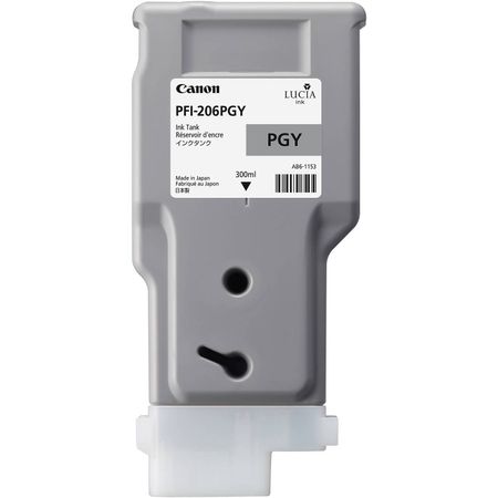 Cartucho de Tinta Canon Pfi 206 Photo Gray 300 Ml