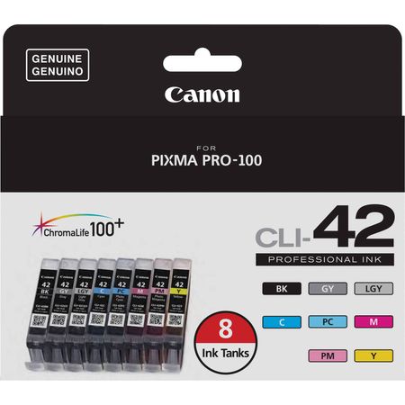 Pack de Tanques de Tinta Canon Cli 42 de Ocho Colores