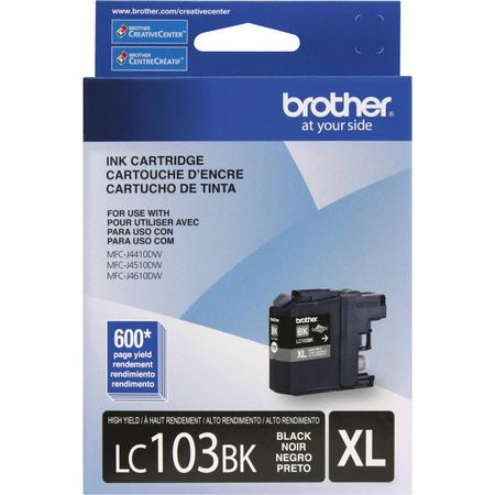 Cartucho de Tinta Negra de Alta Capacidad Brother Lc103Bk Innobella