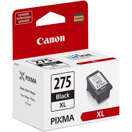 Cartucho de Tinta Negra Canon Pg 275Xl para Pixma Ts3520 y Tr4720 11.9Ml