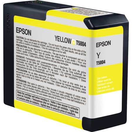 Cartucho de Tinta Amarilla Epson Ultrachrome K3 80 Ml