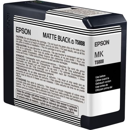 Cartucho de Tinta Epson Ultrachrome K3 Negro Mate 80 Ml