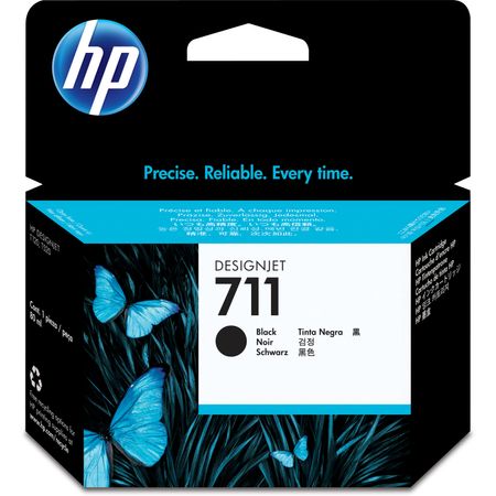 Cartucho de Tinta Negra Hp 711 38Ml