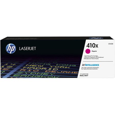 Cartucho de Tóner Hp Laserjet de Alta Capacidad 410X en Color Magenta