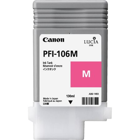 Cartucho de Tinta Magenta Canon Pfi 106M 130Ml