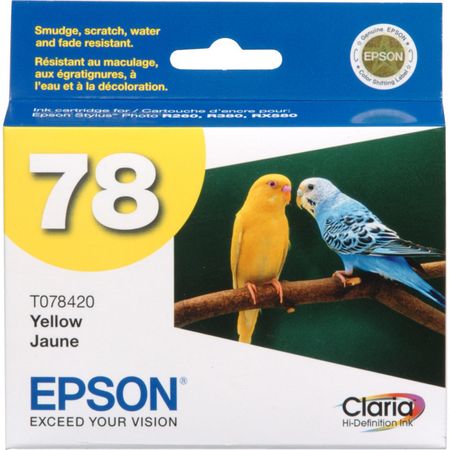 Cartucho de Tinta Amarilla Epson 78 Claria Hi Definition