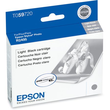 Cartucho de Tinta Epson Ultrachrome K3 Light Black para Impresora Stylus Photo R2400