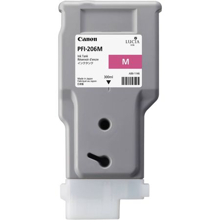 Cartucho de Tinta Magenta Canon Pfi 206 300 Ml