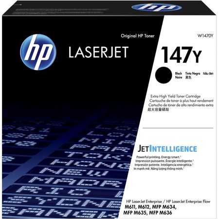 Cartucho de Tóner Original Hp Laserjet Negro de Alto Rendimiento Extra 147Y