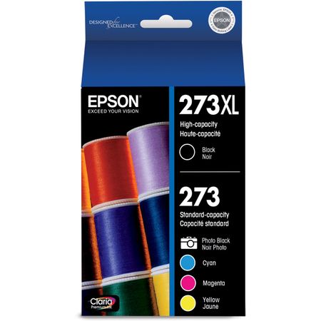 Cartuchos de Tinta Epson 273Xl 273 de Alta Capacidad Negro y Estándar de Capacidad Foto Negro y Colo