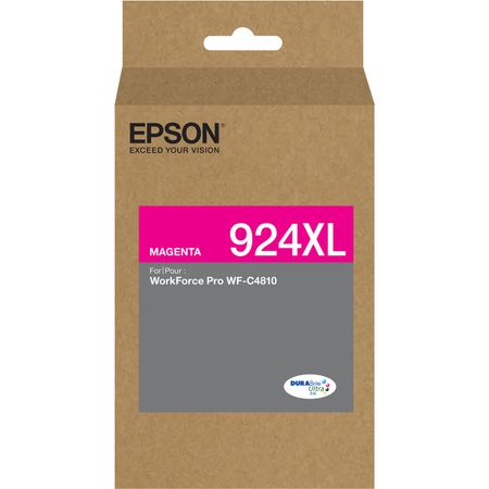 Cartucho de Tinta Magenta de Alta Capacidad Epson Durabrite Ultra T924Xl para Workforce Pro Wf C4810