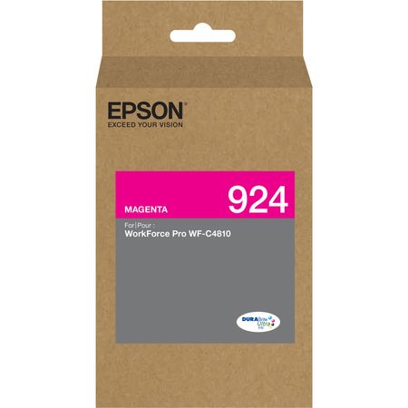 Cartucho de Tinta Magenta de Capacidad Estándar Epson Durabrite Ultra T924 para Workforce Pro Wf C48