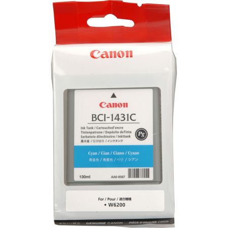 Cartucho de Tinta Cian Canon Bci 1431C 130 Ml