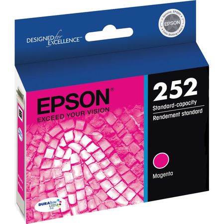 Cartucho de Tinta Magenta Epson T252 Durabrite Ultra de Capacidad Estándar