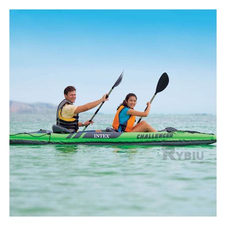 Barca Desmontable de Color Verde Practica