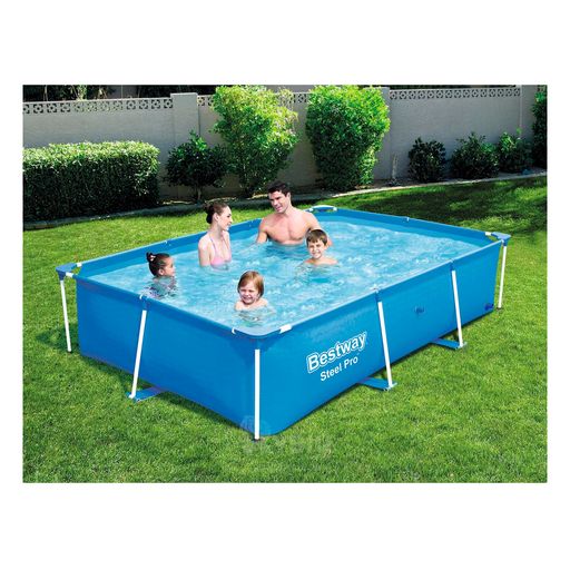 Cobertor para piscina Rectangular Bestway 259x170cm Azul - Promart