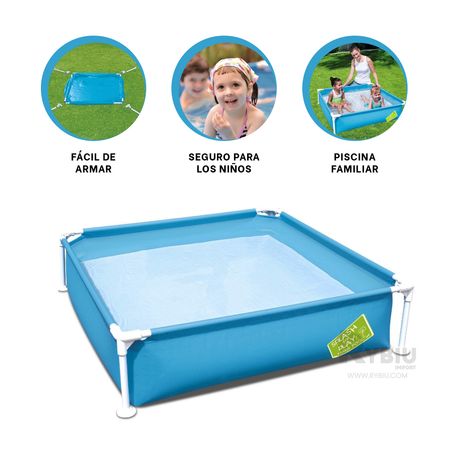 Amplia Piscina Facil de Armar para el Uso Familiar