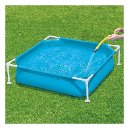 Amplia Piscina Facil de Armar y Utilizar