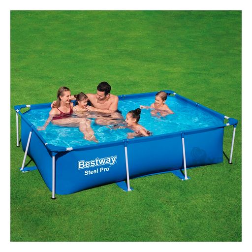 Cobertor para piscina Rectangular Bestway 259x170cm Azul - Promart