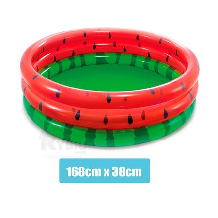 Piscina Linda Sandia Colorida y Refrescante