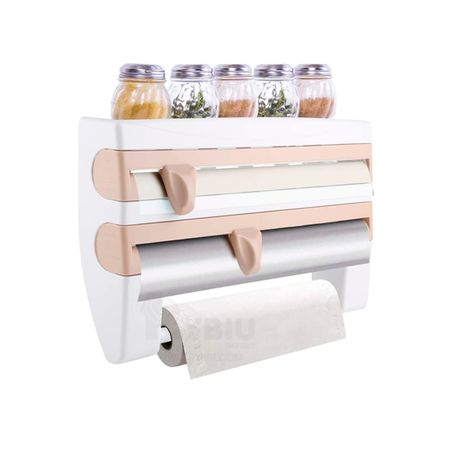 Organizador Cocina Tipo Dispensador de Bolsas