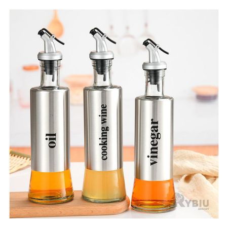 Pack 3 Aceiteros Multifuncionales de Gran Capacidad 500 ml