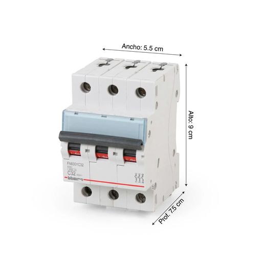 Interruptor Llave Termica Termomagnetico Wifi 32A PST-MCB-2P GENERICO