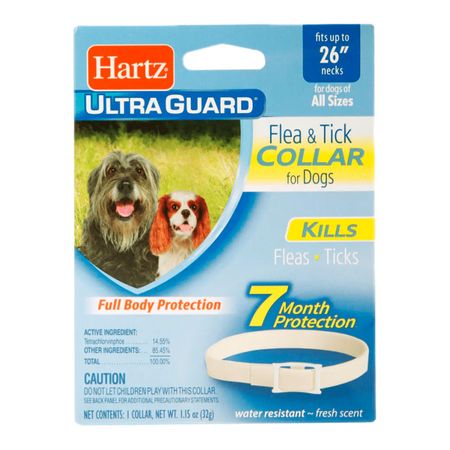 Collar Antipulgas Ultraguard Perros Grandes +7mes Hartz 1un