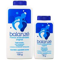 Talco para Pies BALANZÉ Frasco 150g + Frasco 75g