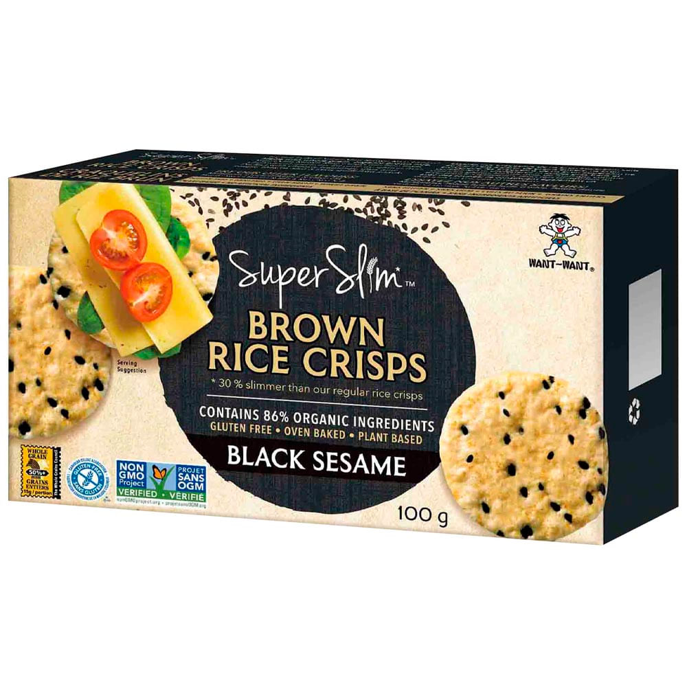 Galleta de Arroz Sésamo WANT WANT Caja 100g