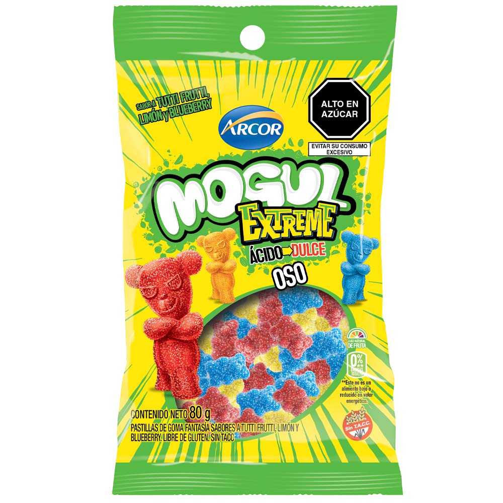 Gomitas MOGUL Oso Extreme Bolsa 80g