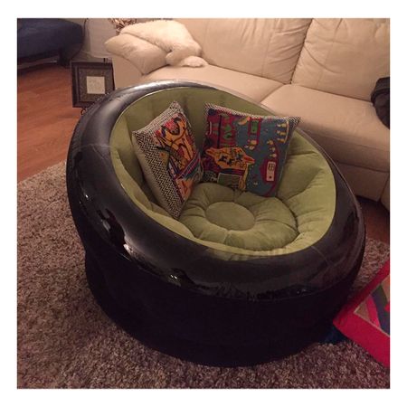 Moderno Sofa Inflable de Color Verde