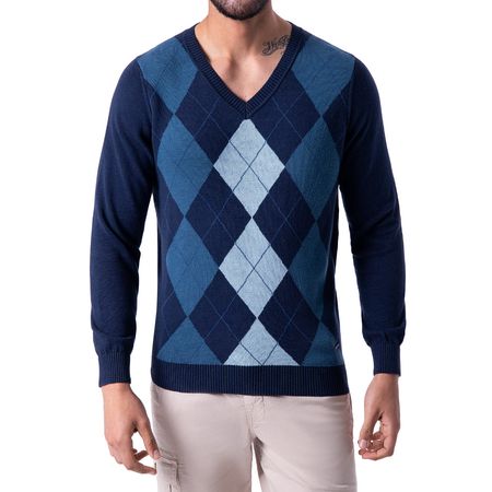 Chompa Newtum Hilos Hombre Norton Azul L