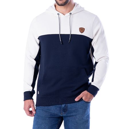 Polera Clerdem Franela Hombre Norton Ivory Azul L