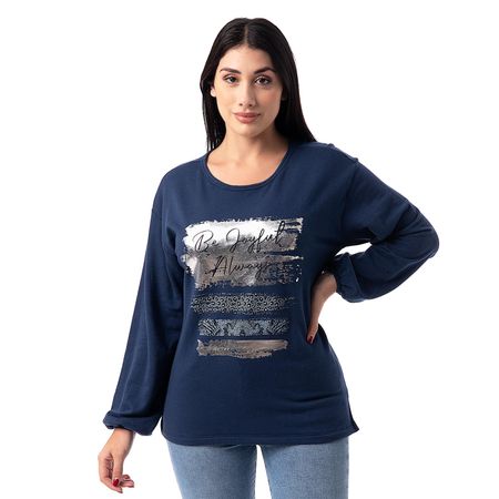 Polera Kaylet_S Franela Mujer Pionier Azul L