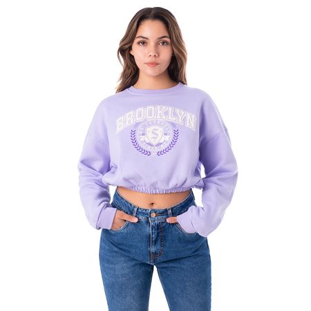 Polera Yarz 4 Franela Mujer Squeeze Lilac L