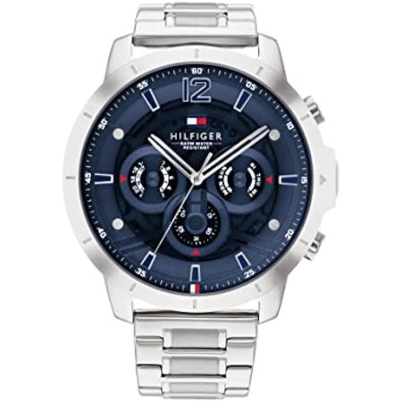 Reloj de Lujo Tommy Hilfiger 1710492 para Hombre en Plateado