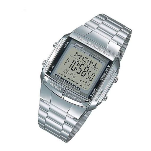 Casio plata online hombre