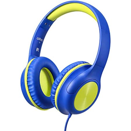 Audífonos Alámbricos T1 para Hombre en Azul